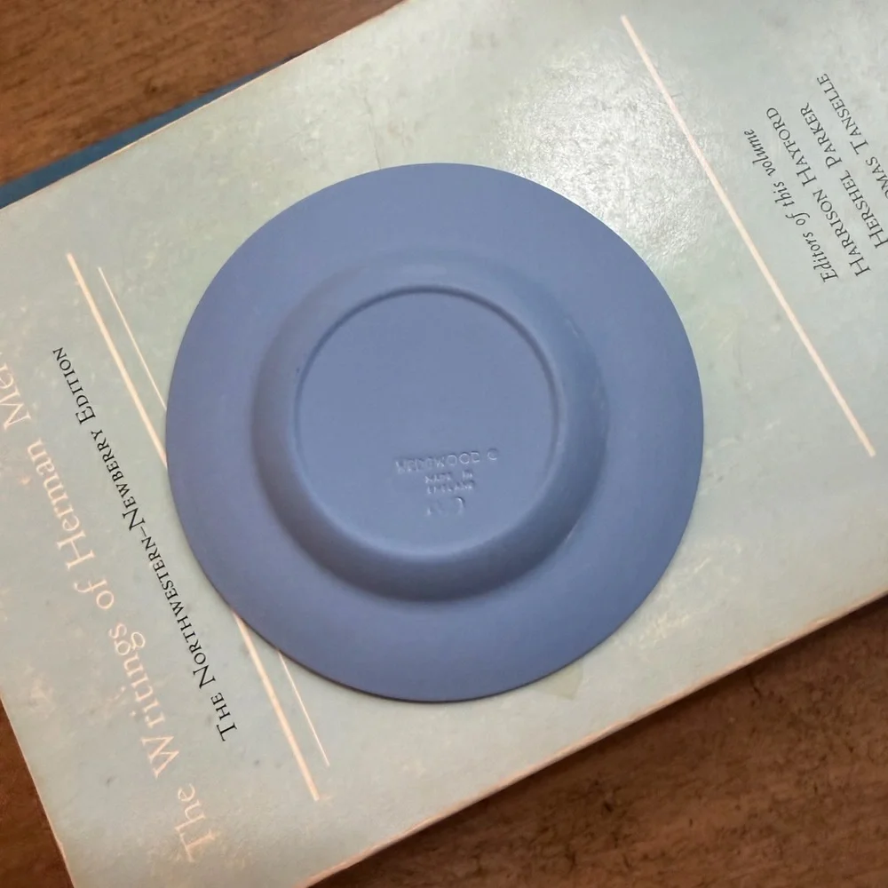 Blue Wedgwood Jasperware Trinket Dish - Picture 4 of 6